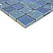 Mosaikfliese Quadrat Gakue CG GA6 (31,6 x 31,6 cm, Blau, Glänzend) | BAUHAUS