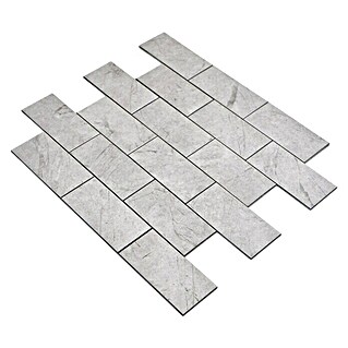 Samoljepljiva mozaik pločica SAM 4SW09MLM (29,5 x 29 cm, Sive boje, Mat)