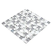 Mozaik pločica Quadrat Crystal XCM JT12  (29,8 x 29,8 cm, Sive boje, Sjaj) | BAUHAUS