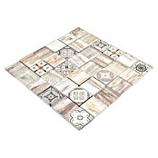 Mozaik pločica Quadrat Crystal XCM WOOD 100  (30 x 30 cm, Bež boje, Sjaj) | BAUHAUS