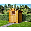 Weka Gartenhaus 317 (Außenmaß inkl. Dachüberstand (B x T): 191 x 171 cm, Holz, Eiche Hell, Lasiert) | BAUHAUS