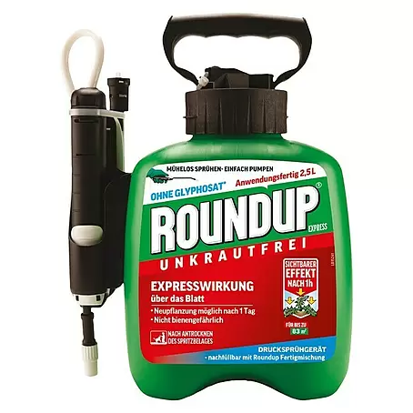 Roundup  Unkrautfrei Express Drucksprühgerät