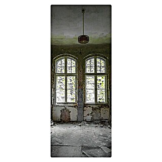 SanDesign Duschrückwandmuster (17,5 cm x 7 cm x 3 mm, Lost Place Window)