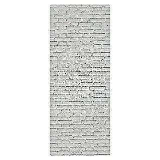 SanDesign Duschrückwandmuster (17,5 cm x 7 cm x 3 mm, White Brick Wall)