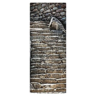 SanDesign Duschrückwandmuster Lost Place Stairs (17,5 cm x 7 cm x 8 mm, Landschaft & Stadt)