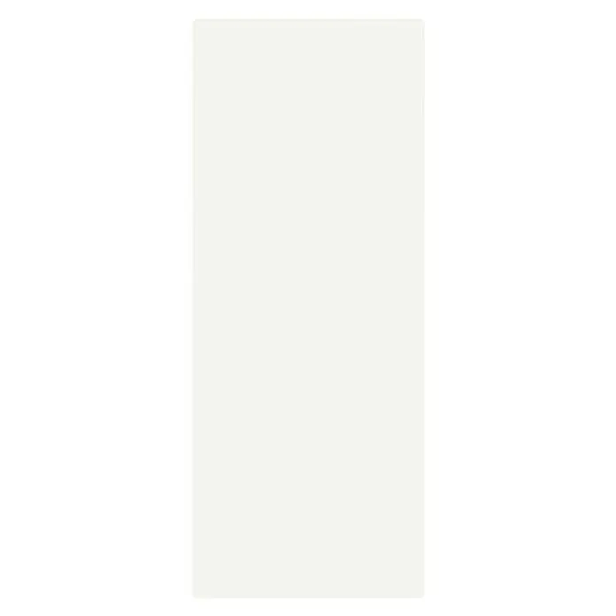 SanDesign Duschrückwandmuster Bright White - 17,5 cm x 7 cm x 8 mm, Uni - Einfarbiger Hintergrund mit einem sauberen, weißen Quadrat, ideal für Grafikdesign oder Produktpräsentationen.
