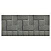 Fllow Wandpolster Velvet (Grau, L x B: 30 x 30 cm) | BAUHAUS