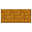 Fllow Wandpolster Velvet (Ocker, L x B: 30 x 30 cm) | BAUHAUS
