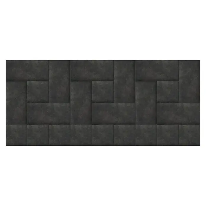 Fllow Wandpolster Preston - Schiefer, 30 x 30 cm - Abbildung eines modernen Wandpaneels mit geometrischem Muster, ideal für stilvolle Innenräume und eine elegante Wandgestaltung.