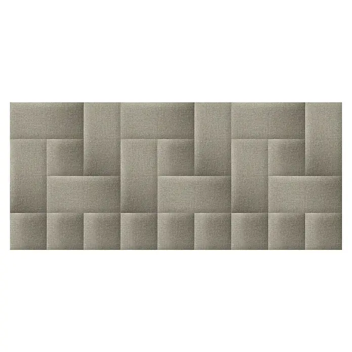 Fllow Wandpolster Inari - Taupe, L x B: 30 x 30 cm - Gepolsterte Wandpaneele in quadratischem Design, mit Stoff bezogen, die eine moderne und elegante Note in jeden Raum bringen.