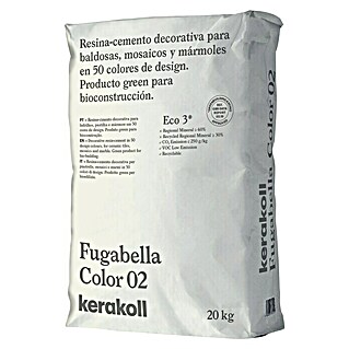 Kerakoll Sellador de resina  - cemento Fugabella (Tono de color: 02, 20 kg)