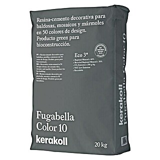 Kerakoll Sellador de resina  - cemento Fugabella (Tono de color: 10, 20 kg)