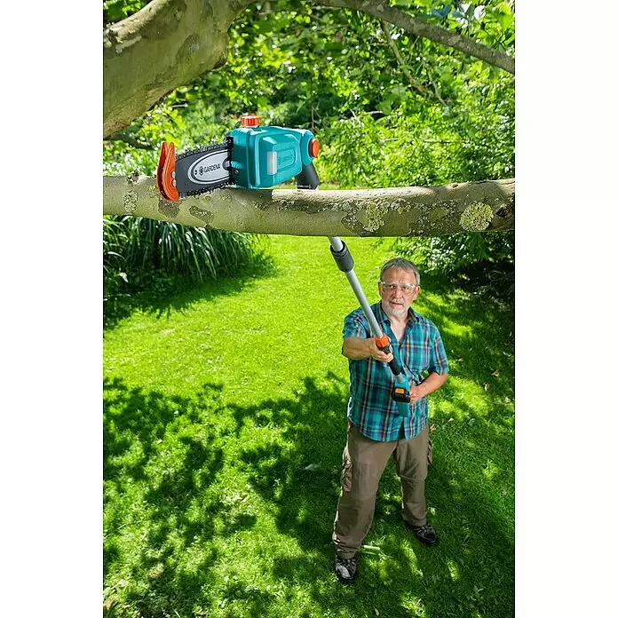 Gardena Power for All 18V Akku-Hochentaster - 18 V, Ohne Akku, Schwertlänge: 20 cm - Anwendungsbeispiel