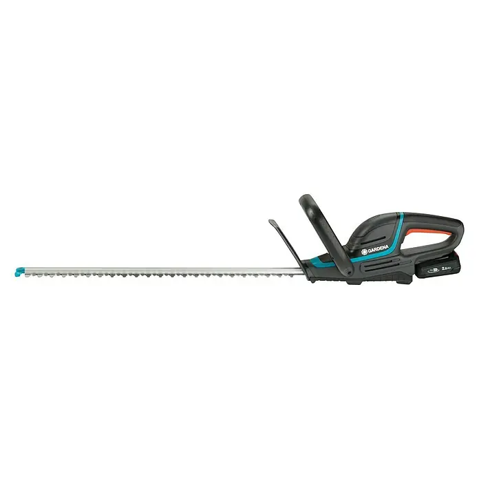 Gardena Power for All 18V Akku-Heckenschere ComfortCut 60 - 18 V, Li-Ionen, 1 Akku, Schwertlänge: 60 cm - Gardena Akku-Heckenschere mit präzisionsgeschliffenen Messern für einen schnellen und sauberen Heckenschnitt. Komfortable Handhabung dank geringem Gewicht.