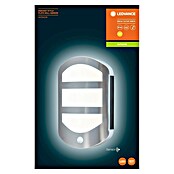Ledvance LED-Außenwandleuchte Endura (12,5 W, 180 x 60 x 283 mm, Edelstahl, IP44, Mit Bewegungssensor) | BAUHAUS