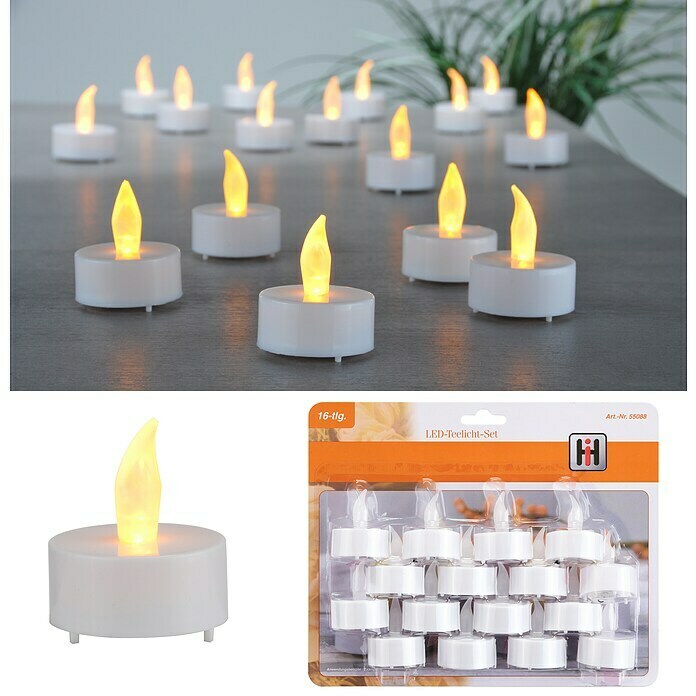 LED čajne lučke  (16 kos) | 8496 - Weihnachten Deko | IDDP - Weihnachten | IDD - Trendy | ID - Trendy | I - Stadtgarten | BAUHAUS