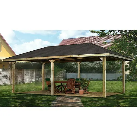 Weka  Standard-Pavillon Gartenoase 651 B