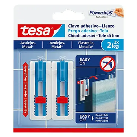 Tesa  Clavo adhesivo Lienzo
