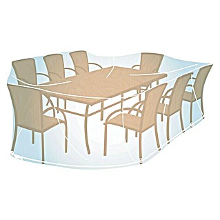 Campingaz Funda protectora para mesa de jardín XL ovalada rectangular (L x An x Al: 280 x 90 x 170 cm)