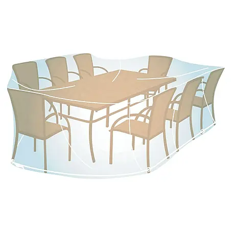Campingaz  Funda protectora para mesa de jardín XL ovalada rectangular