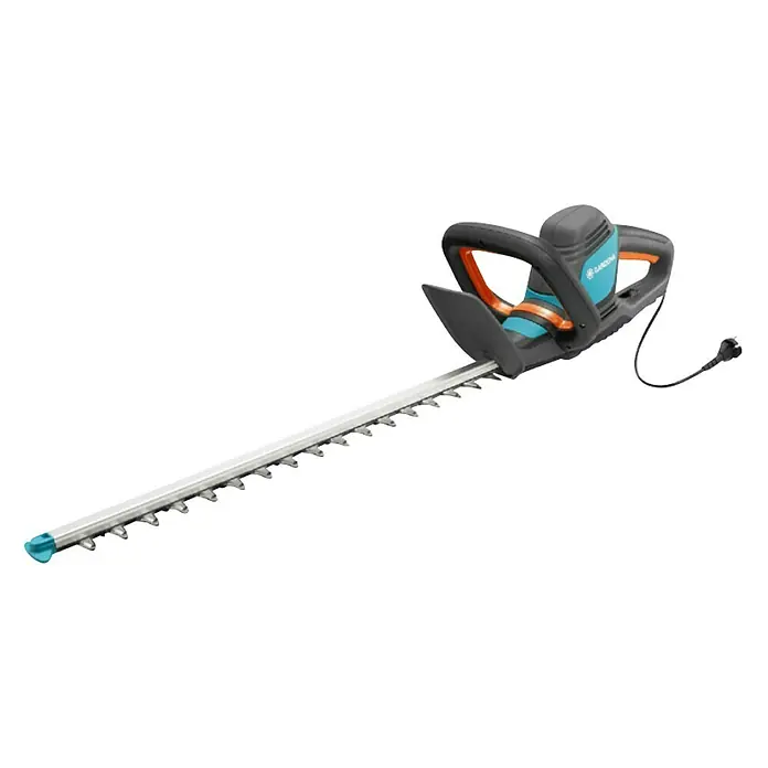 Gardena ComfortCut Elektro-Heckenschere 600/55 - 600 W, Schnittlänge: 55 cm - Gardena Elektro-Heckenschere mit präzisem Schnitt für müheloses Trimmen von Hecken und Sträuchern im Garten.