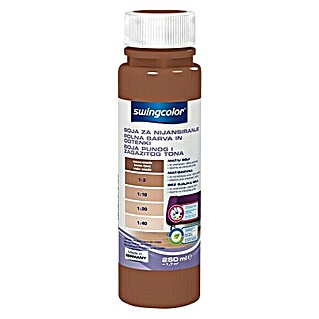 swingcolor Boja za nijansiranje (250 ml, Kava smeđe boje)