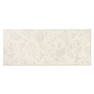 Gorenje Keramika Zidna pločica Dream DC Flower (25 x 60 cm, Bijele boje, Sjaj)