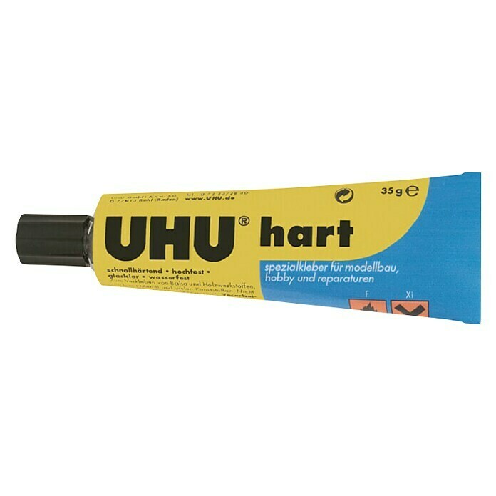 UHU Posebno lepilo Hart  (35 g) | 6342 - 2-K-Kleber,Spezialkleber | HCDA - Haushaltsklebstoffe | HCD - Kleber | HC - Kleber | H - Innendeko/Farben | BAUHAUS