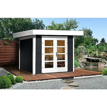 Weka  Gartenhaus Designhaus 126+