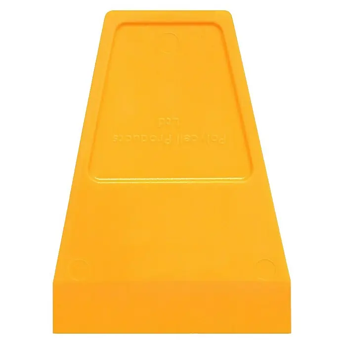 Molto Fugenspachtel - 1 Stk. - Gelber Folienrakel von Faircell Products Ltd. zur präzisen Folienverarbeitung und Applikation, ideal für Profis und Heimwerker.
