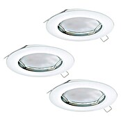 Eglo Set ugradbenih LED svjetiljki  (9 W, Bijele boje, 3 Kom., Topla bijela, IP20) | BAUHAUS
