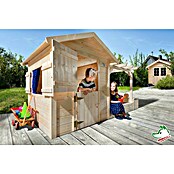 Weka Spielhaus Tabaluga (286 x 153 x 154 cm, Holz, Unbehandelt, Natur) | BAUHAUS