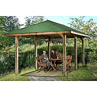 Weka Pavillon Gartenoase 651 B (L x B: 333 x 584 cm)