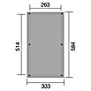 Weka Pavillon Gartenoase 651 B (L x B: 333 x 584 cm) | BAUHAUS