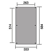 Weka Pavillon Gartenoase 651 B (L x B: 333 x 584 cm) | BAUHAUS