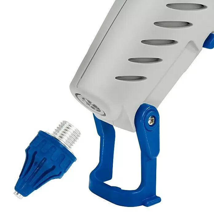 Dremel Heißklebepistole 940-3 - Durchmesser Klebepatrone: 11 mm - 12 mm, Aufheizzeit: 5 min - 7 min, Arbeitstemperatur: 195 °C - Detailaufnahme
