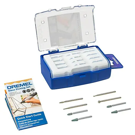 Dremel  Juego para grabar vidrio 682