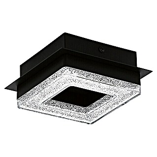 Eglo Zidna i stropna LED svjetiljka (4 W, D x Š x V: 14 x 14 x 6 cm, Crno-bijele boje, Topla bijela)