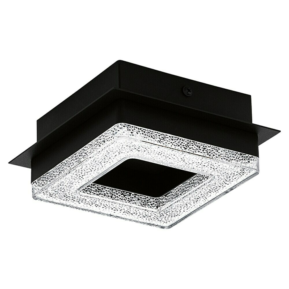 Eglo Grafik Lampada da Parete/da Soffto, 18 x 21 cm, Argento