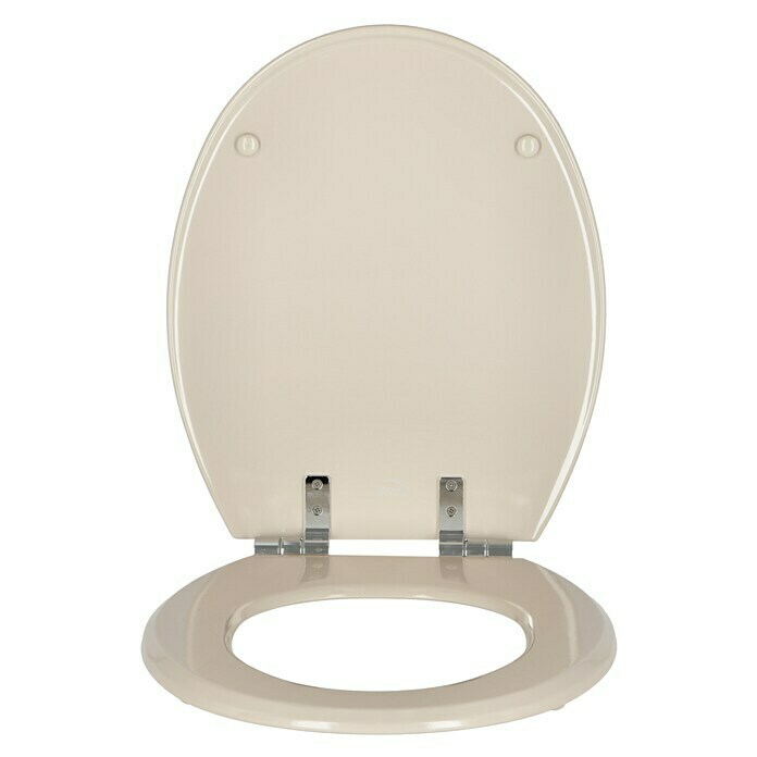 Poseidon WC-Sitz RioMit Absenkautomatik, Holz, Bahama Beige Front View