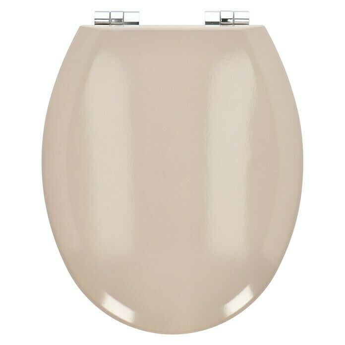 Poseidon WC-Sitz RioMit Absenkautomatik, Holz, Bahama Beige Top View