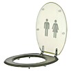 Poseidon WC-Sitz One (Grau, Polyresin)
