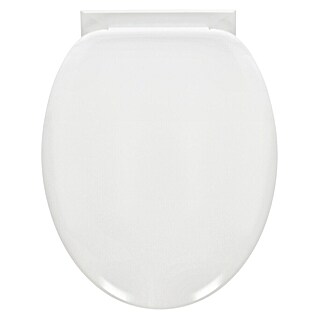 Toiletzitting Miami (Kunststof, Wit, Softclose)