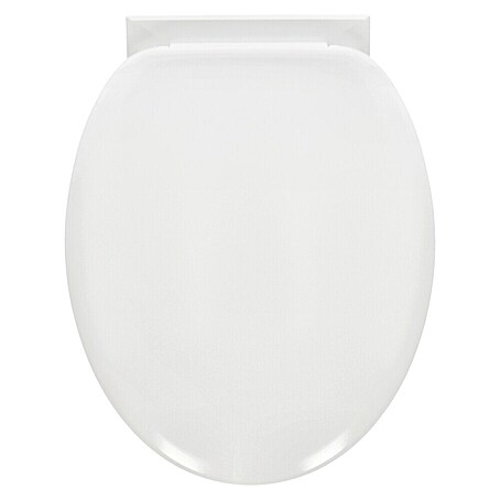 WC-Sitz Miami (Kunststoff, Weiß, Mit Absenkautomatik)