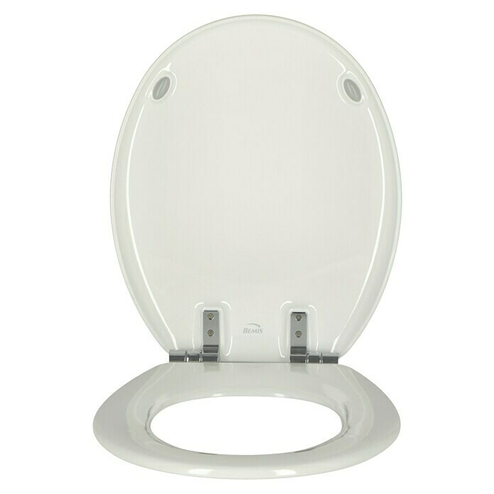 Poseidon WC-Sitz Granada (Weiß, Holzkern, Mit Absenkautomatik)