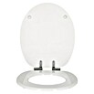 Poseidon WC-Sitz Froggy 3D (Mit Absenkautomatik, MDF, Abnehmbar, Mehrfarbig)