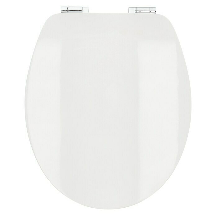 Poseidon WC-Sitz KoloritMit Absenkautomatik, MDF, Weiß Top View