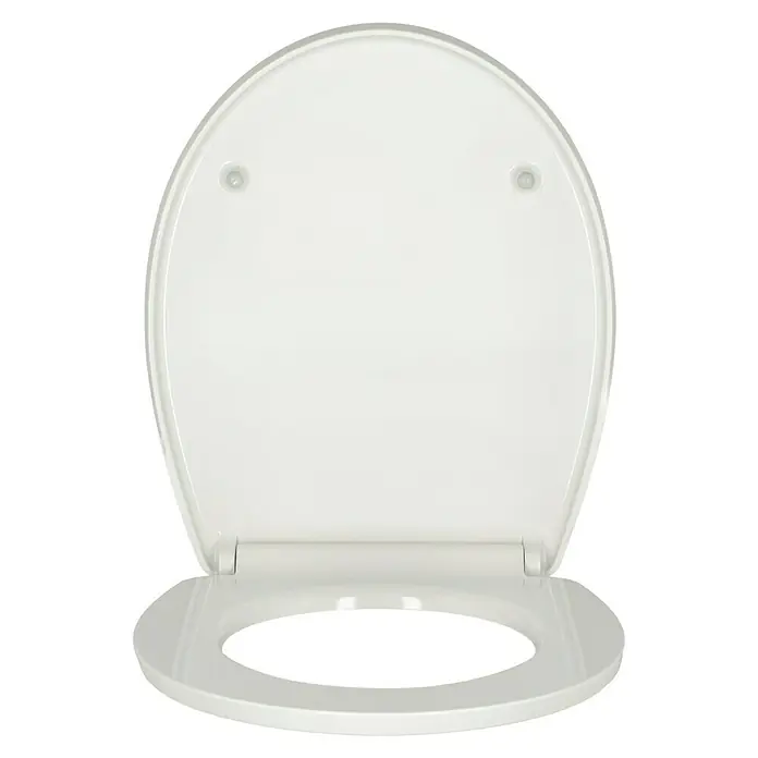 Poseidon WC-Sitz Befree Magic Motion - Duroplast, Mehrfarbig, Mit Absenkautomatik - WC-Sitz in Weiß, aus hochwertigem Kunststoff gefertigt, mit Befestigungselementen. Das schlichte Design passt in jedes Badezimmer.