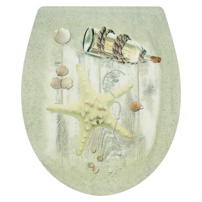 Poseidon Toiletzitting (Softclose, Duroplast, Afneembaar)