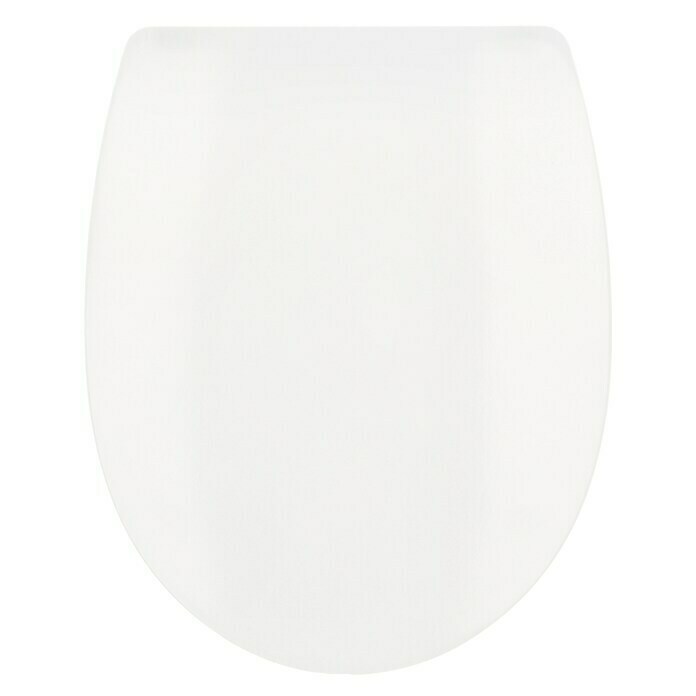 Poseidon Daska za WC (S automatikom upuštanja, Duroplast, Bijelo)